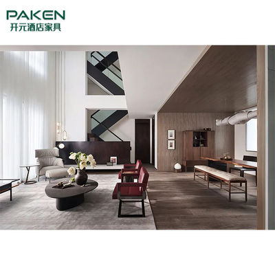 Le style concis adaptent les meubles aux besoins du client modernes de luxe de salon de meubles de villa