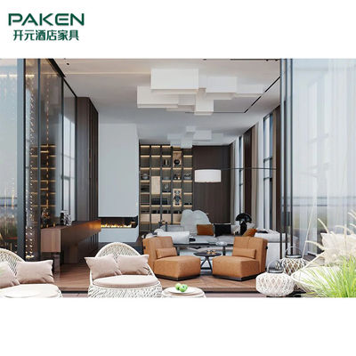 Le style concis et moderne adaptent les meubles aux besoins du client modernes de salon de meubles de villa