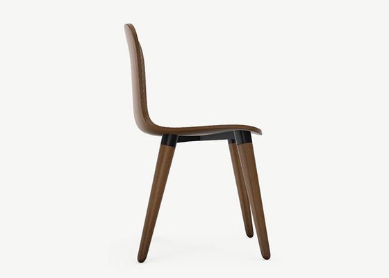 Restaurant d'hôtel dinant la chaise simple sans bras d'Ant Chair Solid Wood Legs de chaise