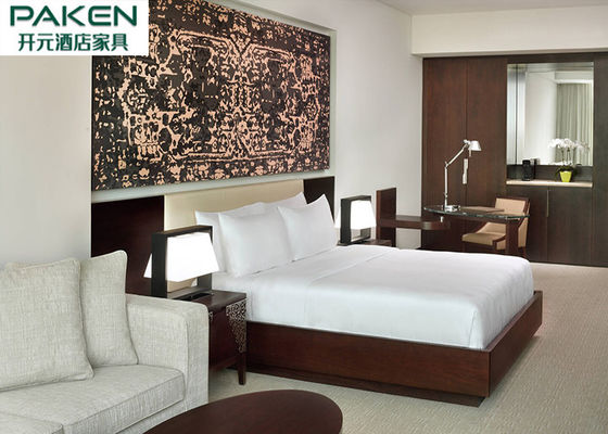 Les meubles du Roi Room Walnut Veneer d'hôtel de l'Oman JW Marriot Muscat placent la conception économique du grand espace