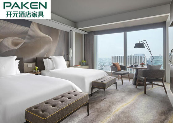 Meubles standard de chambre à coucher de loisirs d'étoile quatre-saisons de l'hôtel cinq aucun conception Gray Style de tête de lit