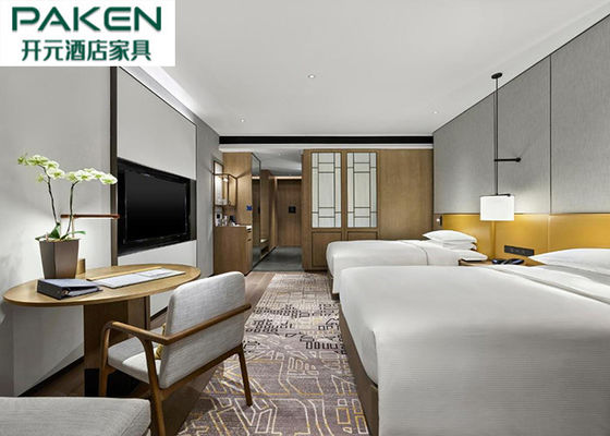Hilton Hotel Changeable Color Fully a tapissé la base de tête de lit et de lit pour tous les hôtels