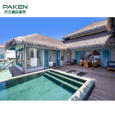Meubles extérieurs d'hospitalité commerciale de luxe de la CE pour la chambre d'amis de stations de vacances des Maldives